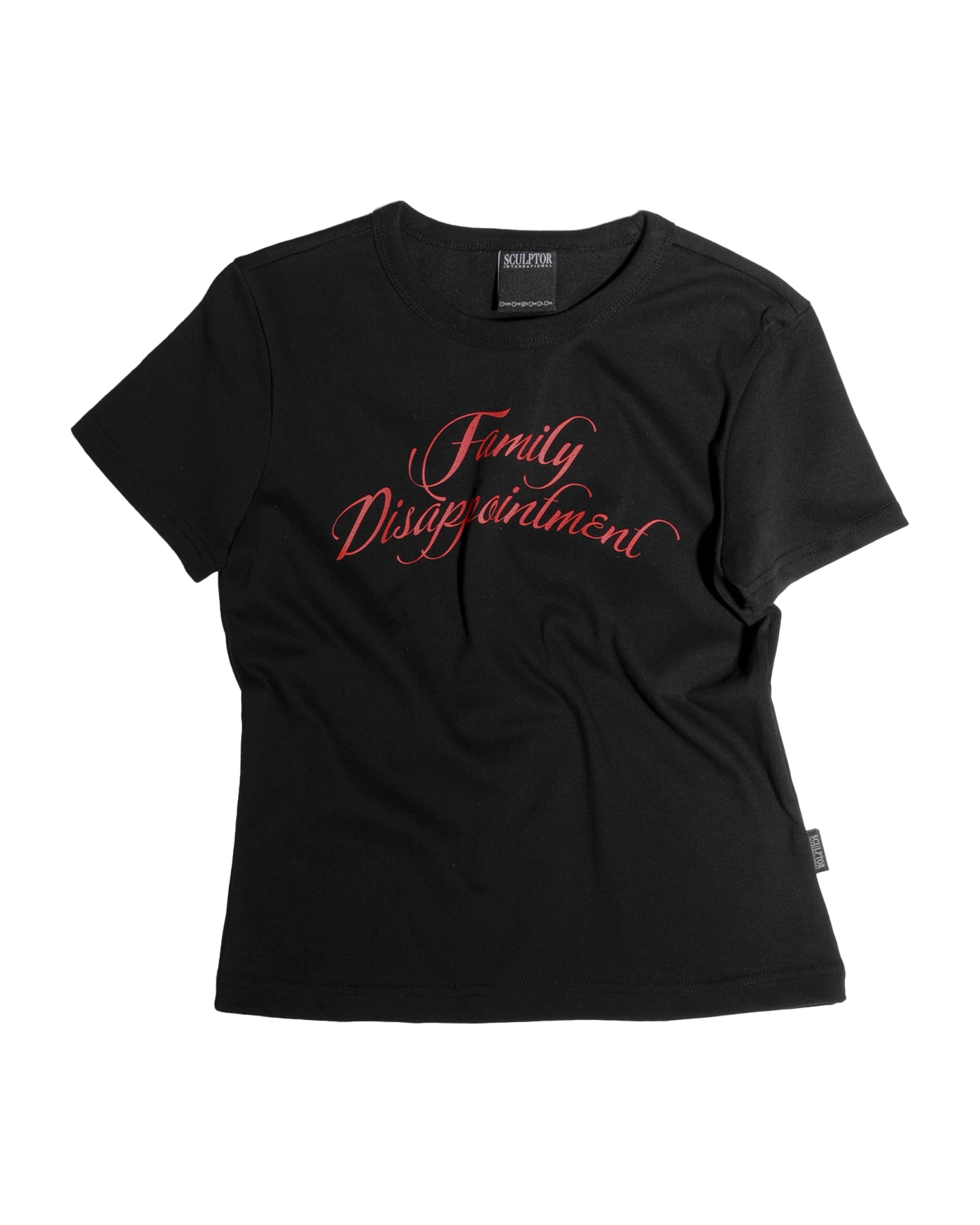 ★SCULPTOR★ Family Disappointment Tee Black SC24S256BK Family Disappointment Tee Black – Sculptor